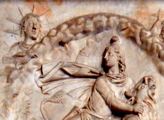 Detail of a Tauroctony